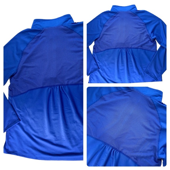 FRUIT OF THE LOOM ACTIVE MESH SEMI-FITTED ZIP RUNNING TOP NWT - 1X - Picture 5 of 13